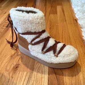 See by Chloe Charlee Shearling Ankle Boots BRAND NEW SIZE 39